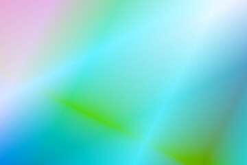 Blurred colorful abstract background in green. Smooth transitions of iridescent colors. Colorful gradient. Gradient background with beautiful visual effects