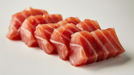 Raw Tuna Sashimi.