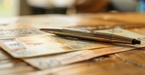 bankers cheque. businessman reading documents at meeting, business partner considering contract terms before signing checking legal contract law conditions