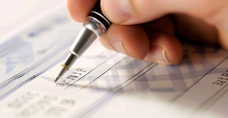 bankers cheque. businessman reading documents at meeting, business partner considering contract terms before signing checking legal contract law conditions