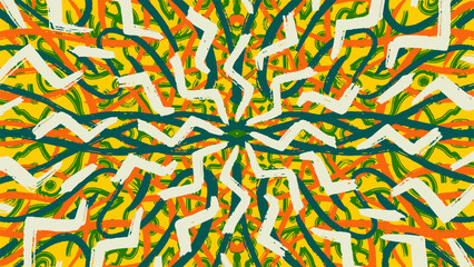 Psychedelic wallpaper vector