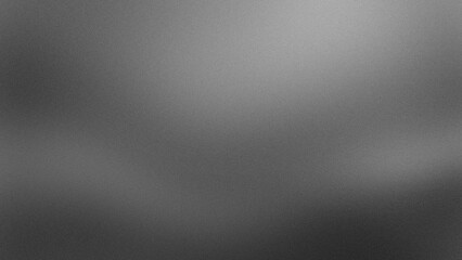 Fundo abstrato, gradiente preto branco e cinza. Fundo desfocado, textura ruído. Fundo de tela, proteção de tela, fundo banner site, website, fundo apresentação. Flyer, cartaz. 
