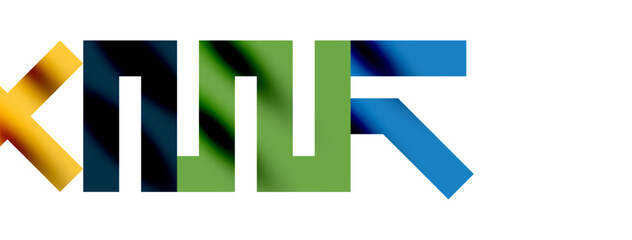 Colorful squares, lines minimal abstract background. Vector Illustration For Wallpaper, Banner, Background, Card, Book Illustration, landing page