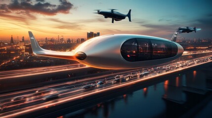 Self-Driving EVs, Hyperloop, and Flying Taxis Transform Urban Transport