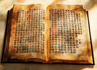 A page from the Diamond Sutra, the oldest known printed book