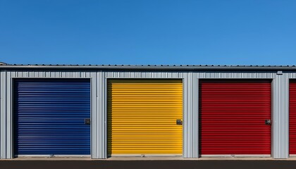 Fototapeta premium colorful doors