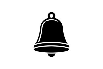 Bell icon on a white background