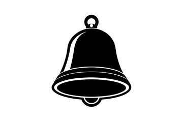 Bell icon on a white background