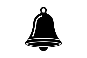 Bell icon on a white background