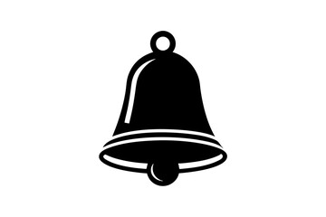 Bell icon on a white background