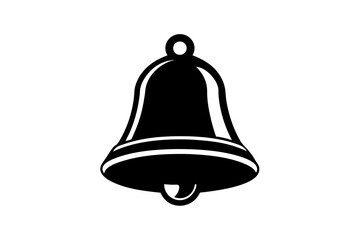 Bell icon on a white background