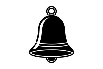 Bell icon on a white background