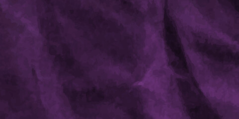 Purple crumpled paper texture in low light background. Silk cloth texture. Fabric pattern. crumpled kraft paper. A crumpled sheet of dark pink and purple paper abstract background. old paper texture. 
