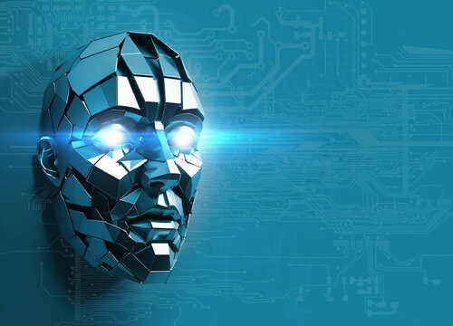 Artificial intelligence, conceptual illustration