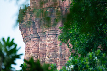 Historical Qutub Minar or Qutab Minar, is a minaret and "victory tower" that forms part of the Qutb complex in Delhi, India