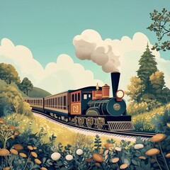 Train Illustration