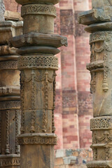 Historical Qutub Minar or Qutab Minar, is a minaret and 