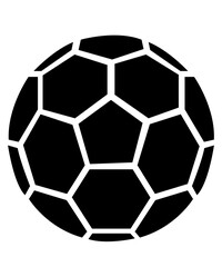 Fototapeta premium Soccer clip art design on plain white transparent isolated background for card, shirt, hoodie, sweatshirt, apparel, card, tag, mug, icon, poster or badge