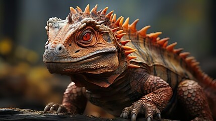 Fototapeta premium 3D rendered dinosaur illustration of the Protoceratops.