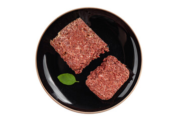 spam ham fresh luncheon canned meat meal food snack on the table copy space foodbackground rustic top view