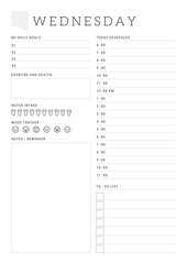 Monday & Sunday Start Planner