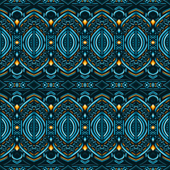 seamless pattern, ikan, indian pattern,detailed, vintage geometric floral seamless pattern, batik, geometric, tribal, print, vector