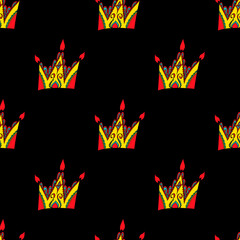 Hand drawn background. Perfect for printing on fabric or paper.
