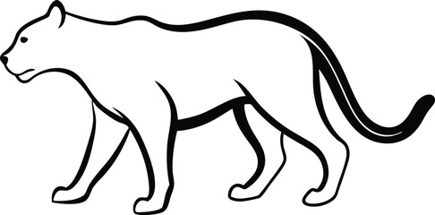 Kids can bring this jaguar line art to life with their favorite colors
