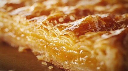 Close-up of Honeycomb Biscuit