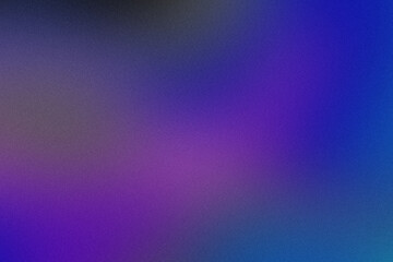 Abstract blurred grainy gradient background texture. Colorful digital grain dust soft noise effect pattern. Lo-fi multicolor vintage retro fluid colors. Nostalgia, vintage, 80s, 90s style synthwave