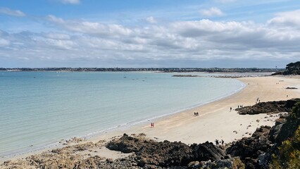beach and sea from view points 