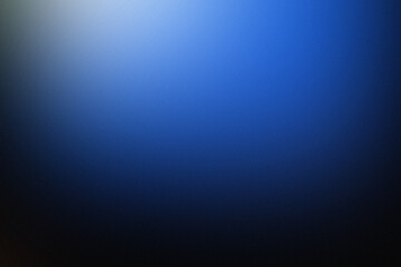 Abstract Blue Gradient Background With a Dusty Noise Grain Texture. Digital Web Design. Light Leak rough coarse Effect Overlay background. Photo overlay. Easy to add as Overlay or Screen Filter