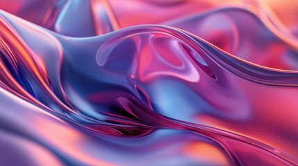 Fototapeta premium Geometric Harmony: Futuristic 3D Abstract Shapes Composition