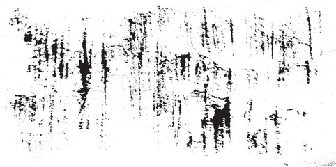 Fototapeta premium Vector brush sroke texture. Distressed uneven grunge background. Abstract distressed vector illustration. Overlay over any design to create interesting effect and depth. Black isolated on white. EPS10