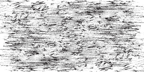 Monochrome texture composed of irregular graphic elements. Distressed uneven grunge background. Abstract vector illustration. Overlay for interesting effect and depth. Isolated on white background.