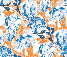 flower pattern texture print,repeat design pattern for textile printing factory