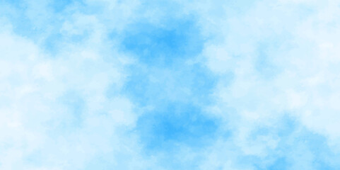Abstract white and blue color frozen ice surface design background. oft sky blue watercolor sky and clouds, Light blue background with watercolor. gradient light white sky background with clouds.