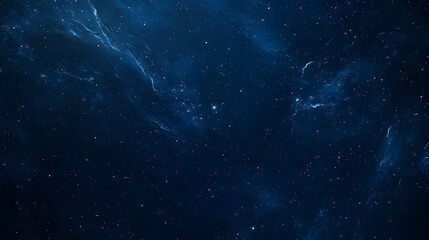 A rich, dark blue night sky background with scattered stars, suitable for space-themed designs, events, and dreamy visuals.