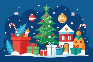 christmas greeting card