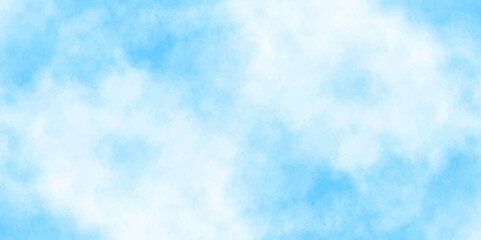 Abstract white and blue color frozen ice surface design background. oft sky blue watercolor sky and clouds, Light blue background with watercolor. gradient light white sky background with clouds.