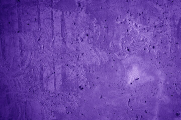 Old purple concrete wall texture for background