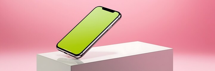 mobile phone mockup green screen, Smartphone with blank green screen, front view. message, travel, public, white, mockup, social, wireless, space,