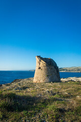 Panorama di Torre Miggiano poco dopo il borgo marinaro di Santa Cesarea Terme lungo il Cammino del Salento che da Lecce porta a Santa Maria di Leuca