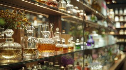 Perfume Manufacturing Section Photos: Detailed and Modern, 16:9 Aspect Ratio