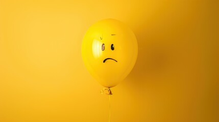 The sad yellow balloon