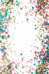 Festive Confetti Background. Graphic Res
