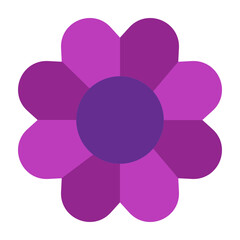 Winter Aconite Vector Flat Icon Design