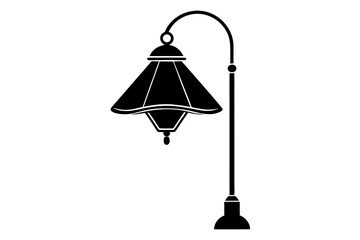 Lamp on a white background