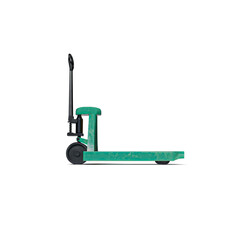 Pallet Jack 3D Model Rendering Isolated