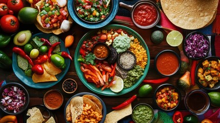 Mexican Food Fiesta: A Colorful Feast of Flavors